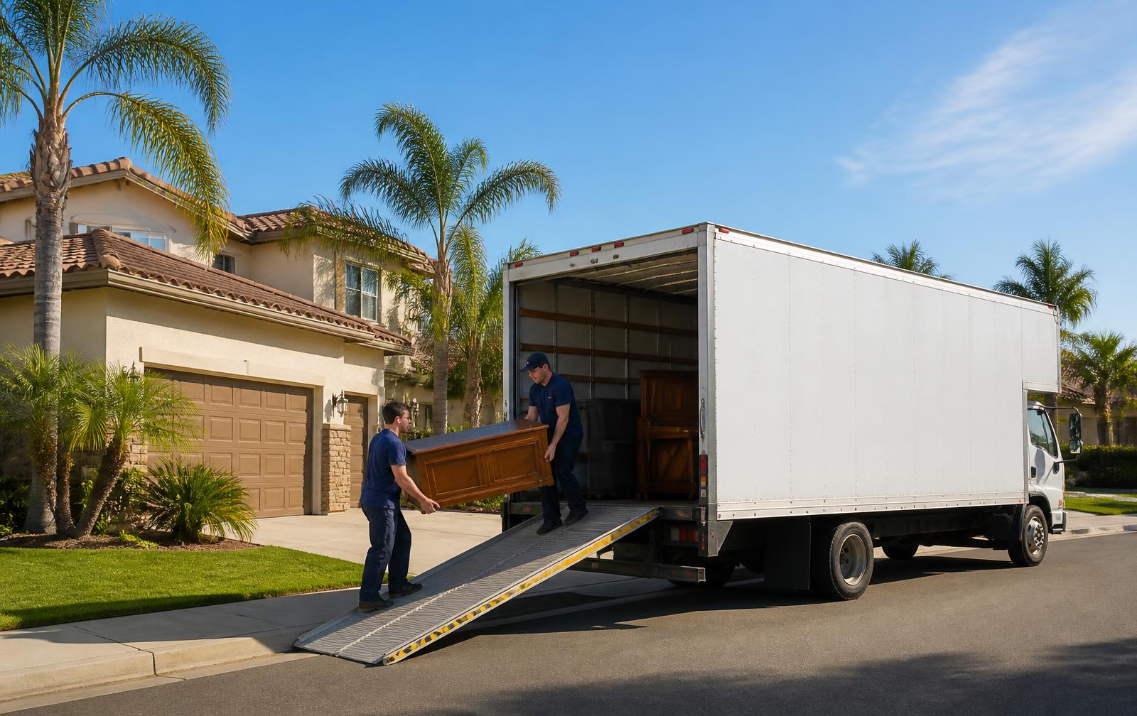 Clarity Legacy Logistics truck and crew